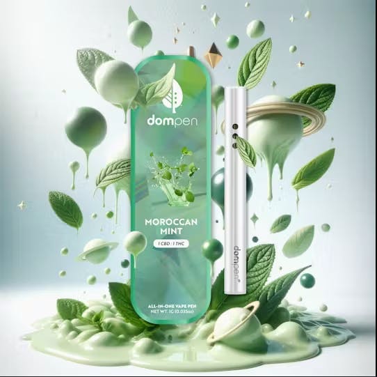 dompen™ Disposable Dompen: Moroccan Mint 1:1