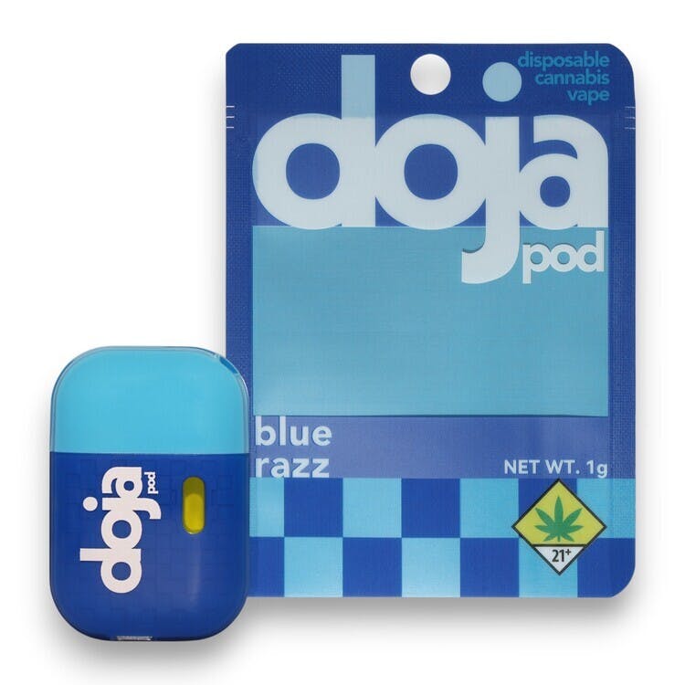 doja vape thc Tropical Guava Flavored High Terpene Cured Resin Disposable Vape (Doja Pod)  | Kush 21