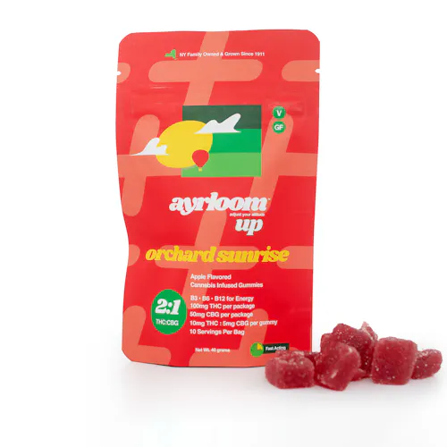 Orchard Sunrise | Apple 2:1 Gummies | 10pk | 100mg-active