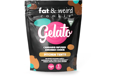 Gelato x Fat & Weird - 200mg Cookie - Pitchen Tents