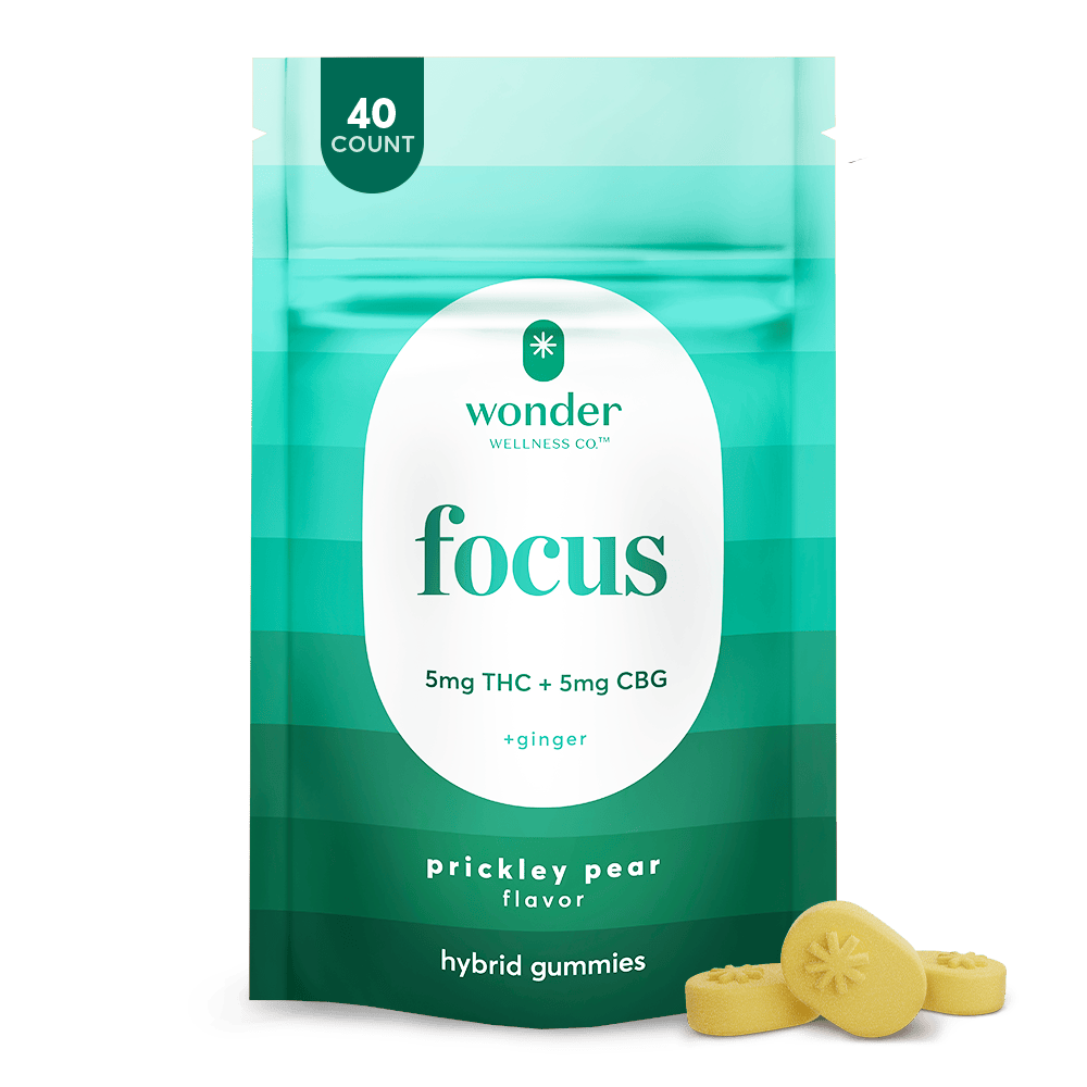 Wonder - 200mg THC : 200mg CBG Gummies - Focus