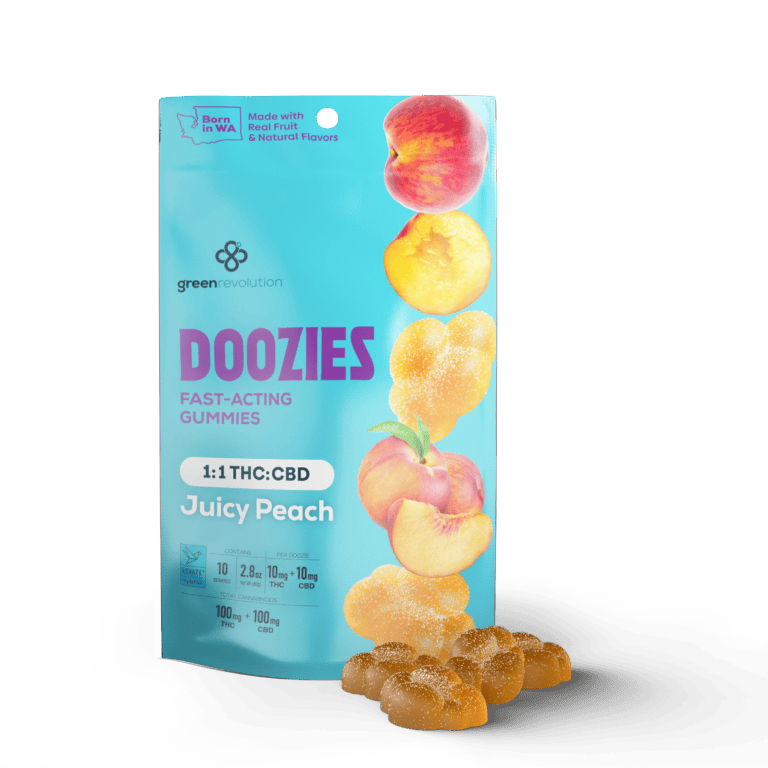 Doozies  Peach Mango  3: ummies 10pk 100mg