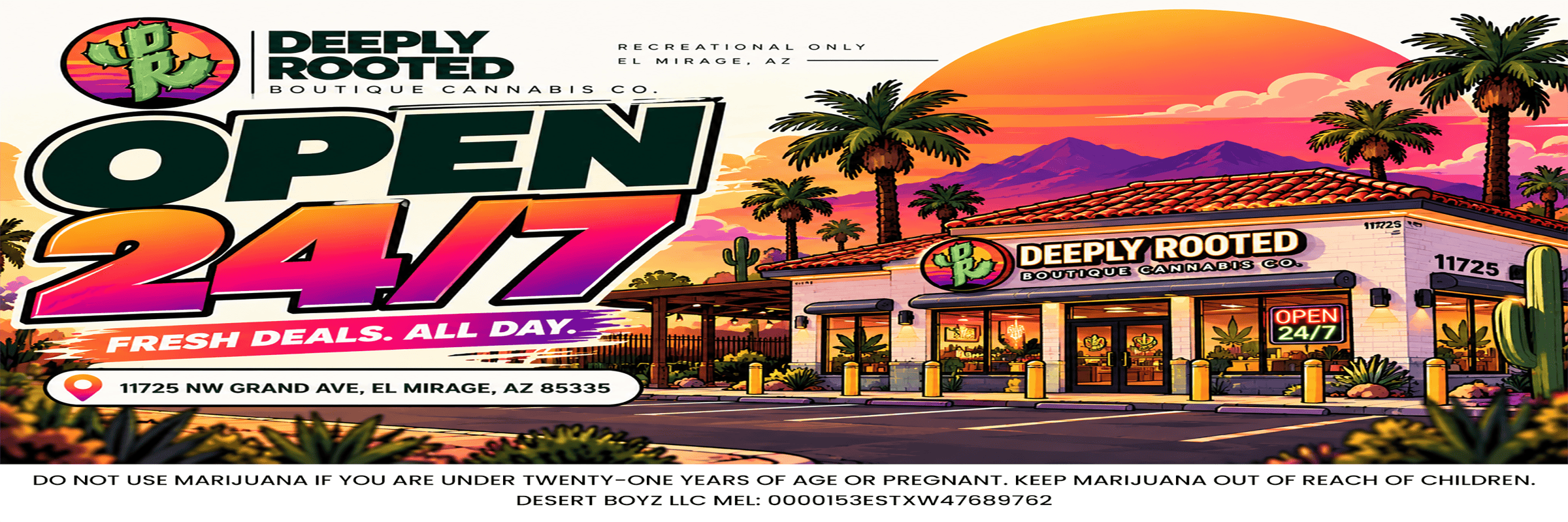 Open All Day Everyday - Now 24 Hours