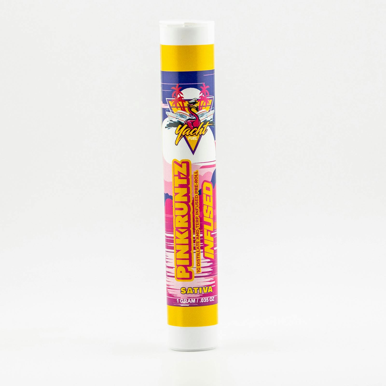 Yacht Fuel - 1g Infused Preroll - Pink Runtz