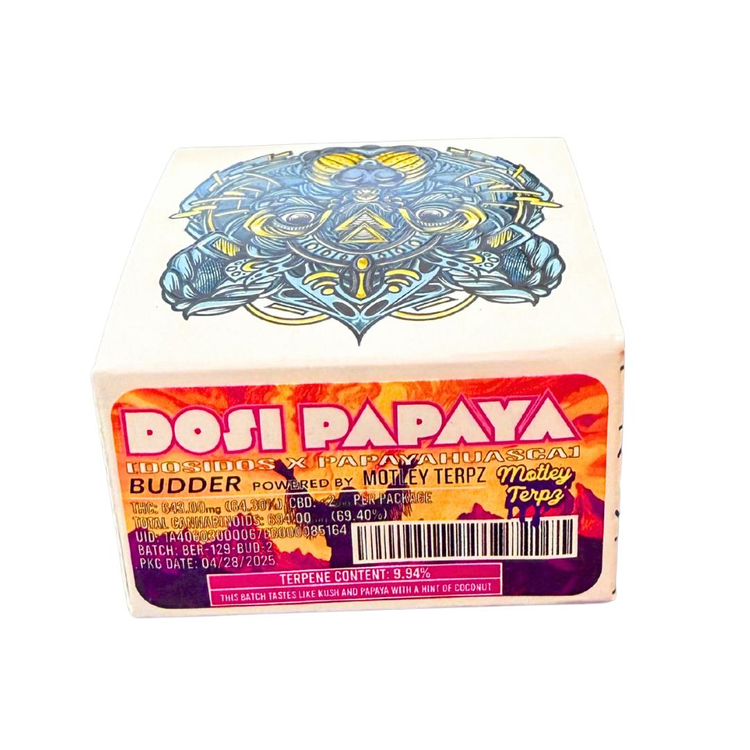 DOSI PAPAYA LIVE RESIN BUDDER