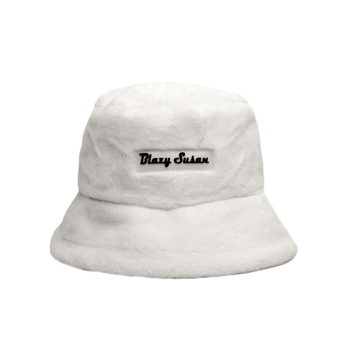 Photo of Blazy Susan | Fuzzy Bucket Hat (White)