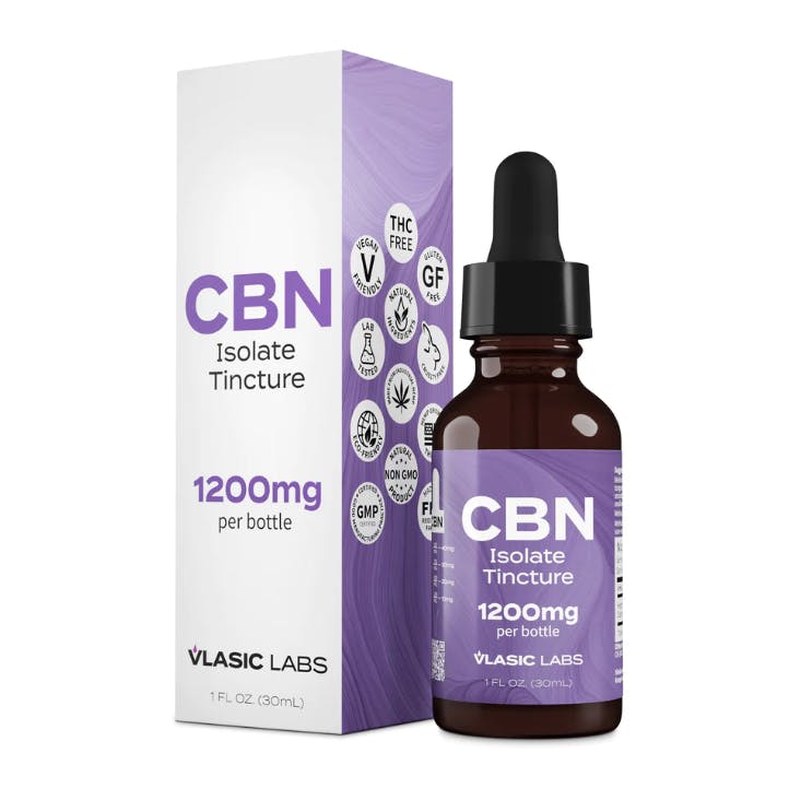 Vlasic Labs - Tincture - 1200mg - CBN Isolate | Timber Cannabis Co