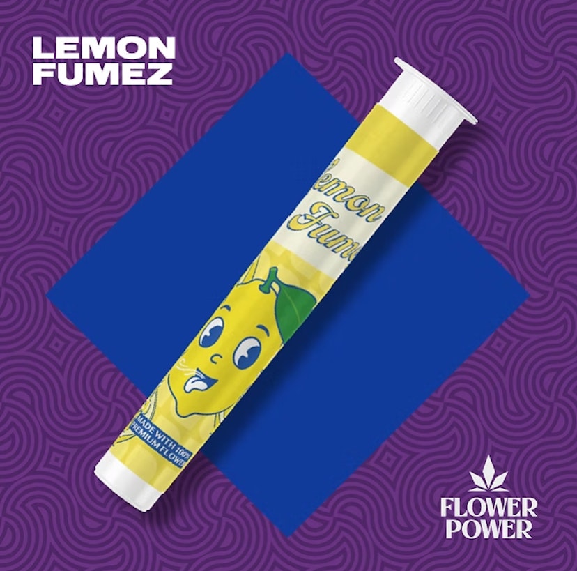 Flower Power | 1g Preroll | Lemon Fumez