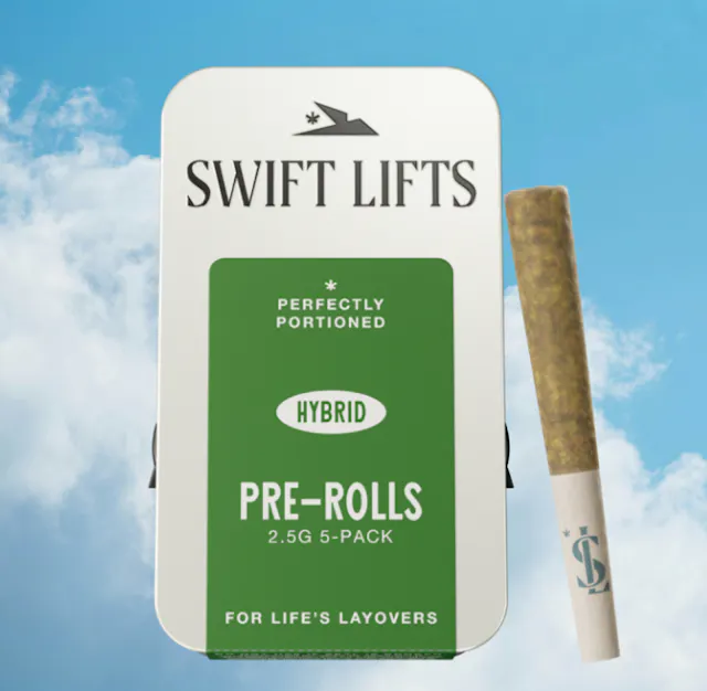 Swift Lifts Pre-Roll Pack Blueberry Muffins 5pk/2.5g (hybrid, packs)