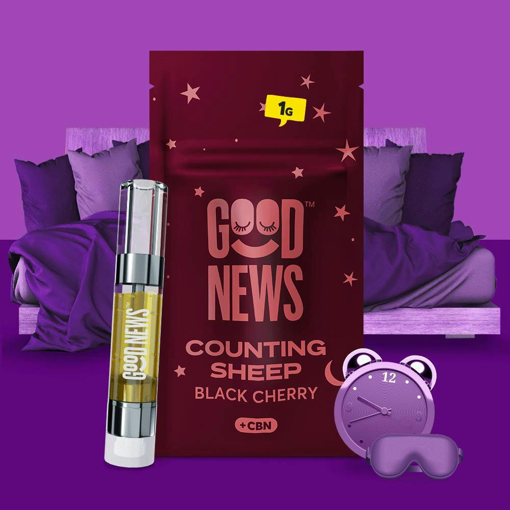 Product: Good News | Counting Sheep + CBN 1g Cart