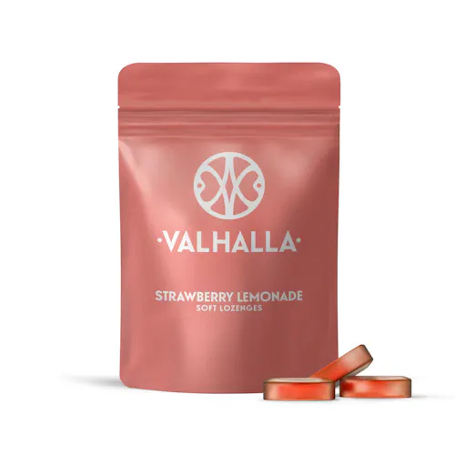 Valhalla Strawberry Lemonade Soft Lozenges 10mg X 10pk-1