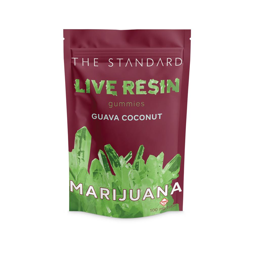 Photo of Guava Coconut Live Resin Gummies | 10pk | 100mg