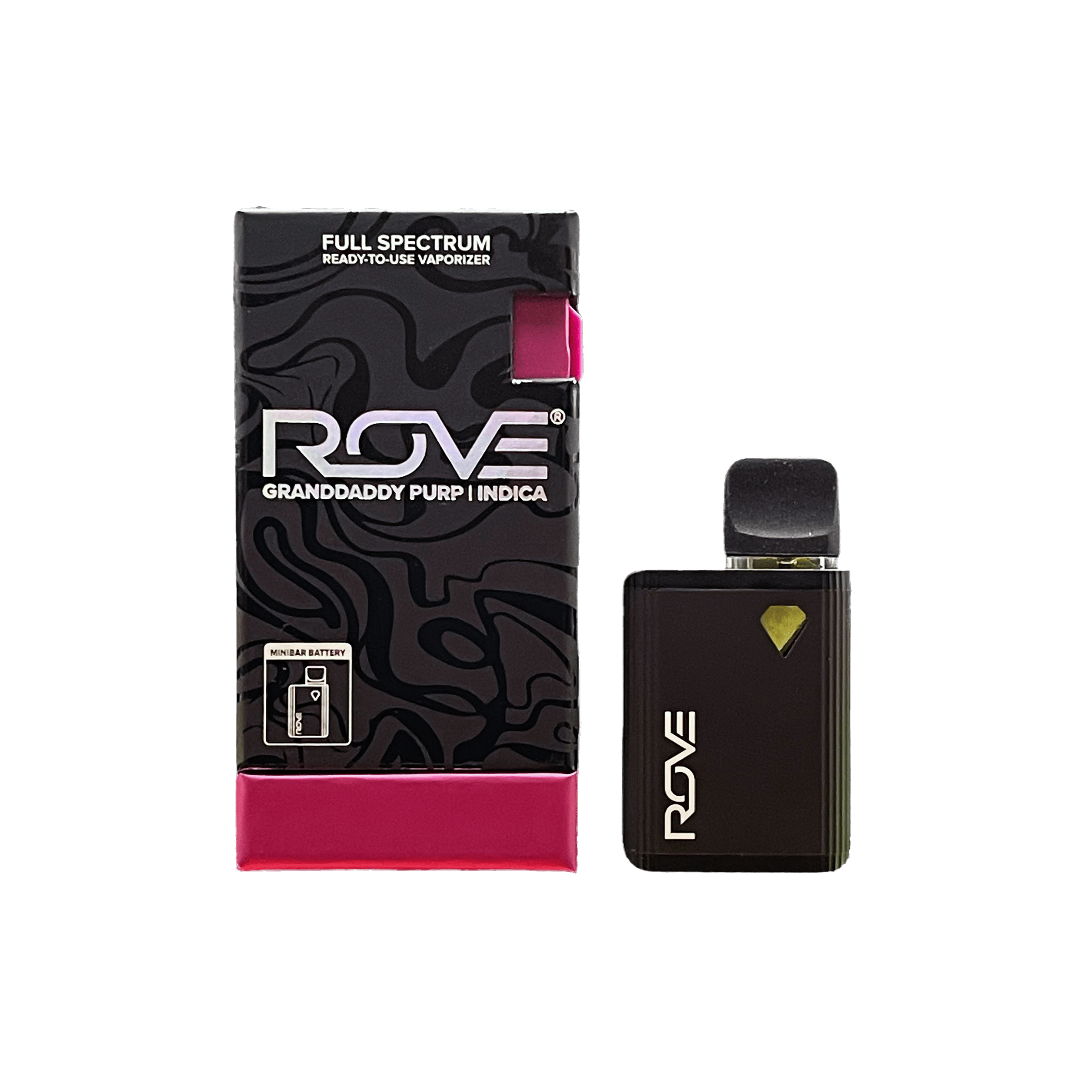 Product Granddaddy Purp | Melted Diamond Live Resin MiniBar Vape 0.5g (All-In-One)