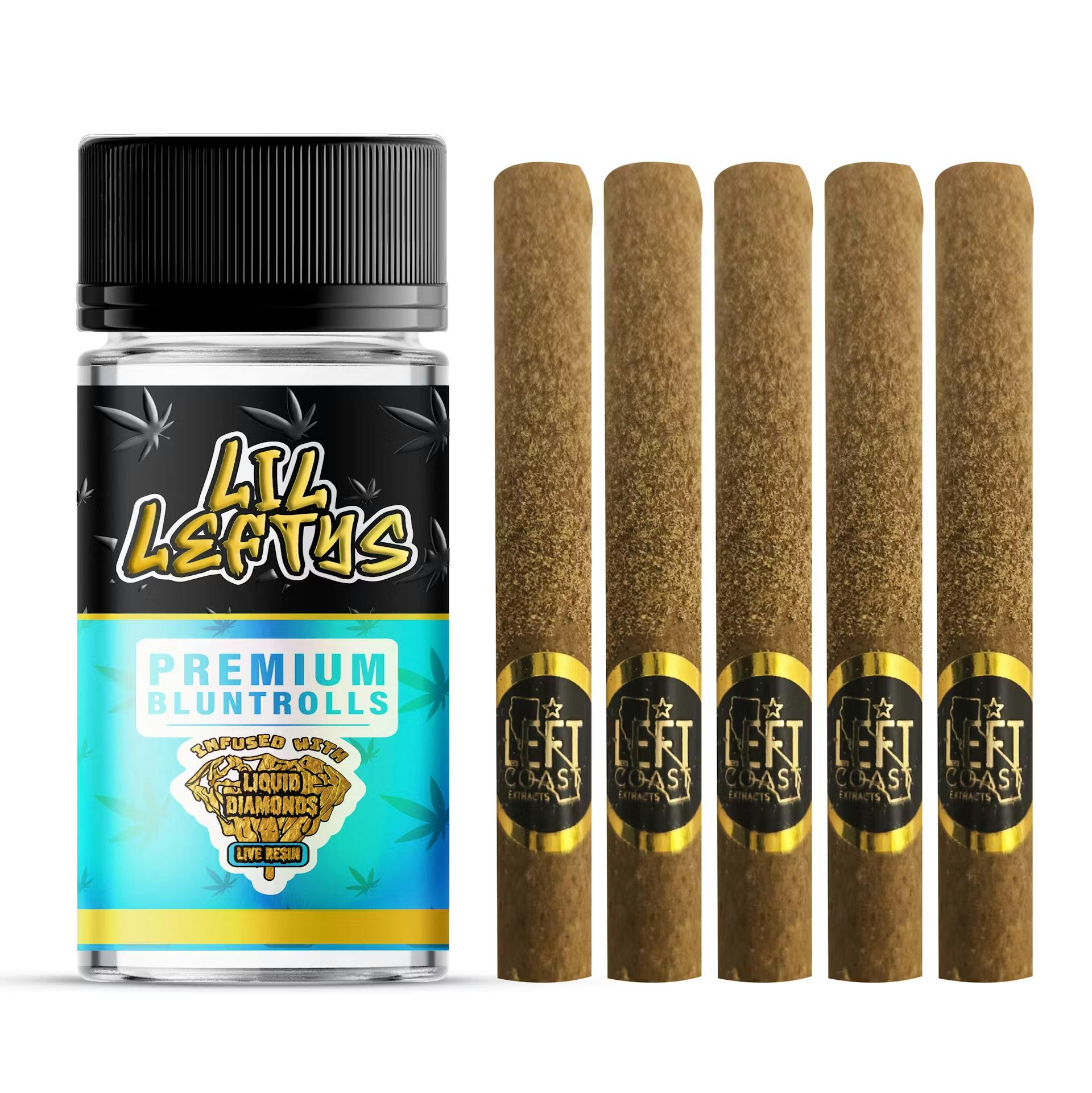 Left Coast Maui Wowie 5pk 6.5g Infused Blunts
