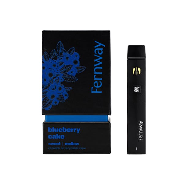 Blueberry Cake (IH) - 2g Disposable Traveler Vape - Fernway