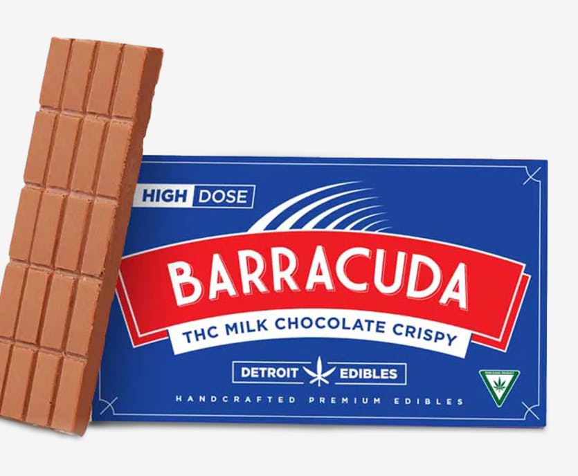 Detroit Edibles | Barracuda Bar | Milk Chocolate Crispy | 200mg