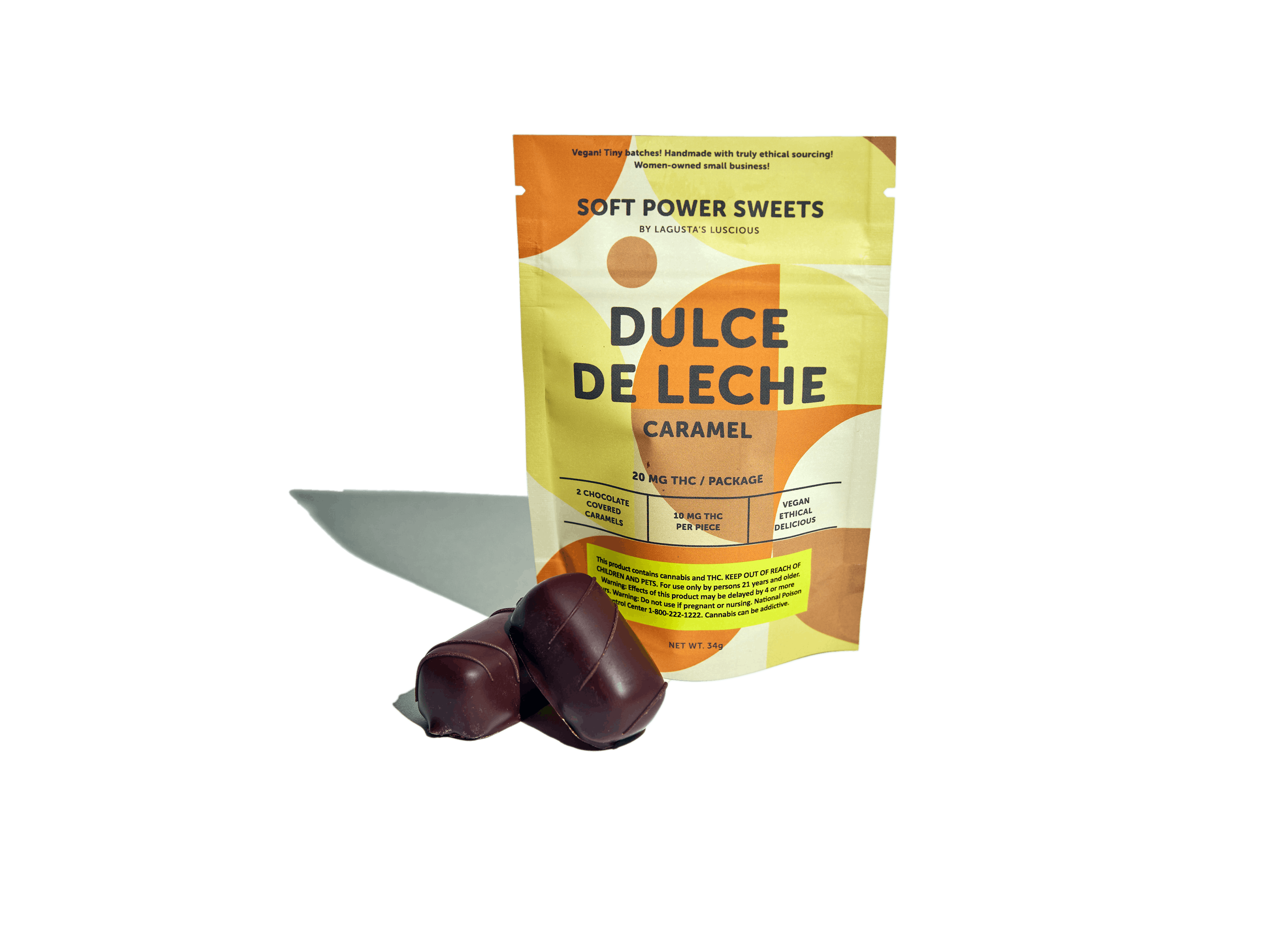 Photo of Dulce de Leche chocolate covered caramel 20mg/unit