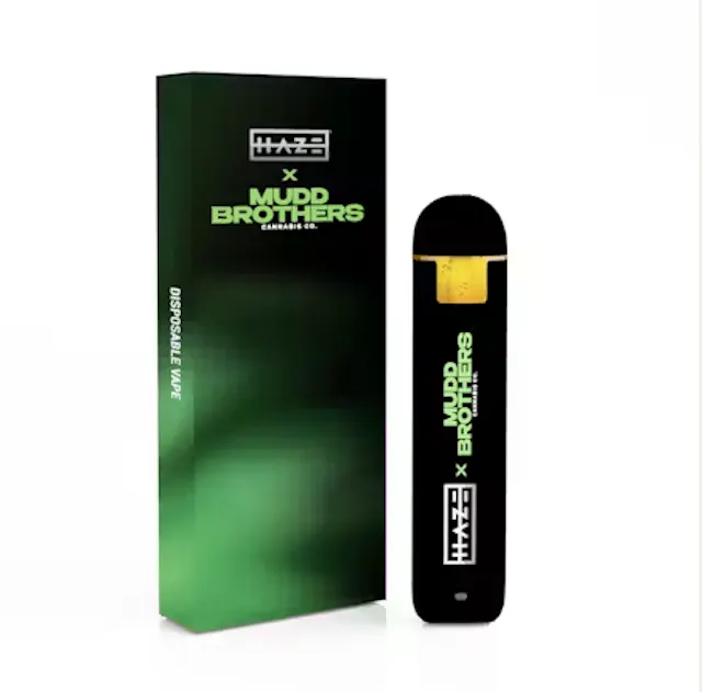 Haze X Mudd Brothers Live Rosin Disposable Love Jones .5g (hybrid, cartridges)