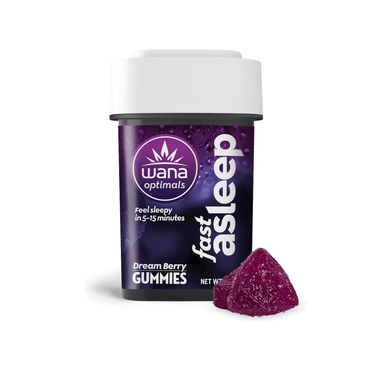 Photo of Wana – Fast Asleep Gummies 100mg