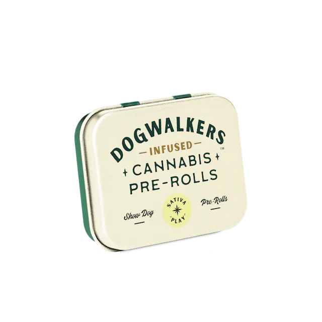 Dogwalkers Infused Pre-Roll Pack Sour Diesel 5pk/2.25g (sativa, infused pre roll packs)