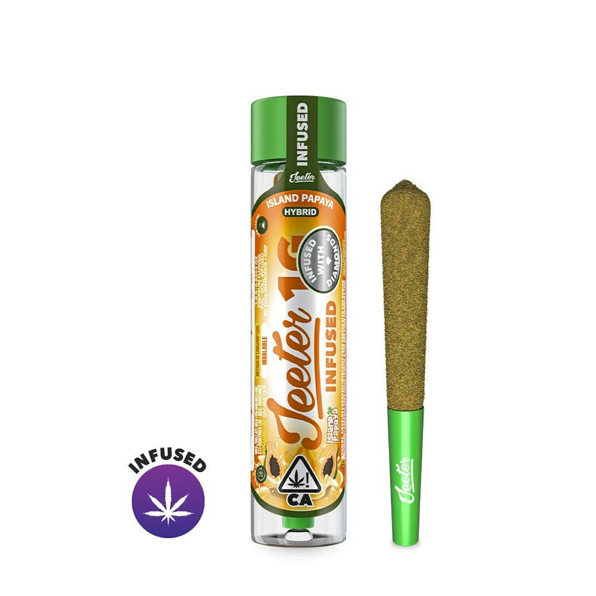 Photo of Jeeter Island Papaya Infused Preroll