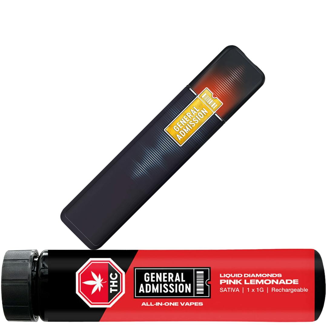General Admission Pink Lemonade Liquid Diamond Pen - 1g🔥