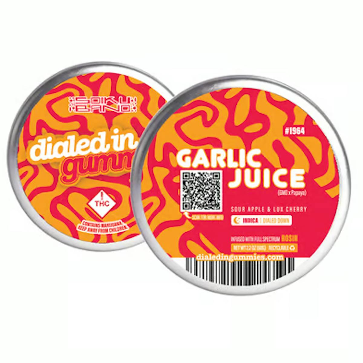 Photo of Dialed In – Rosin Gummies – Garlic Juice (H) 100mg