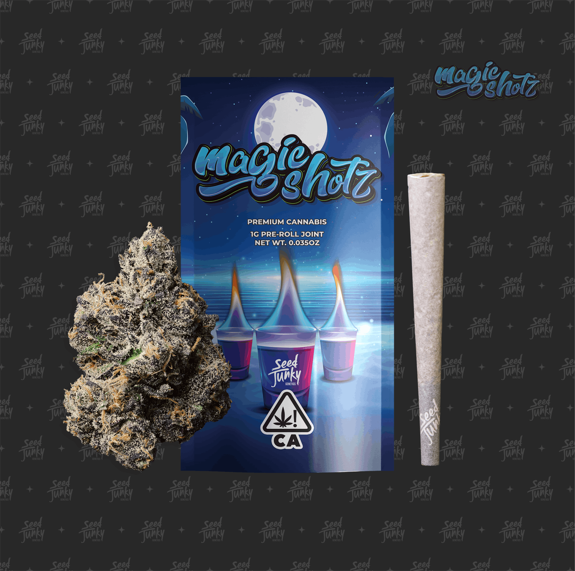 Seed Junky - 1g Preroll - Magic Shotz