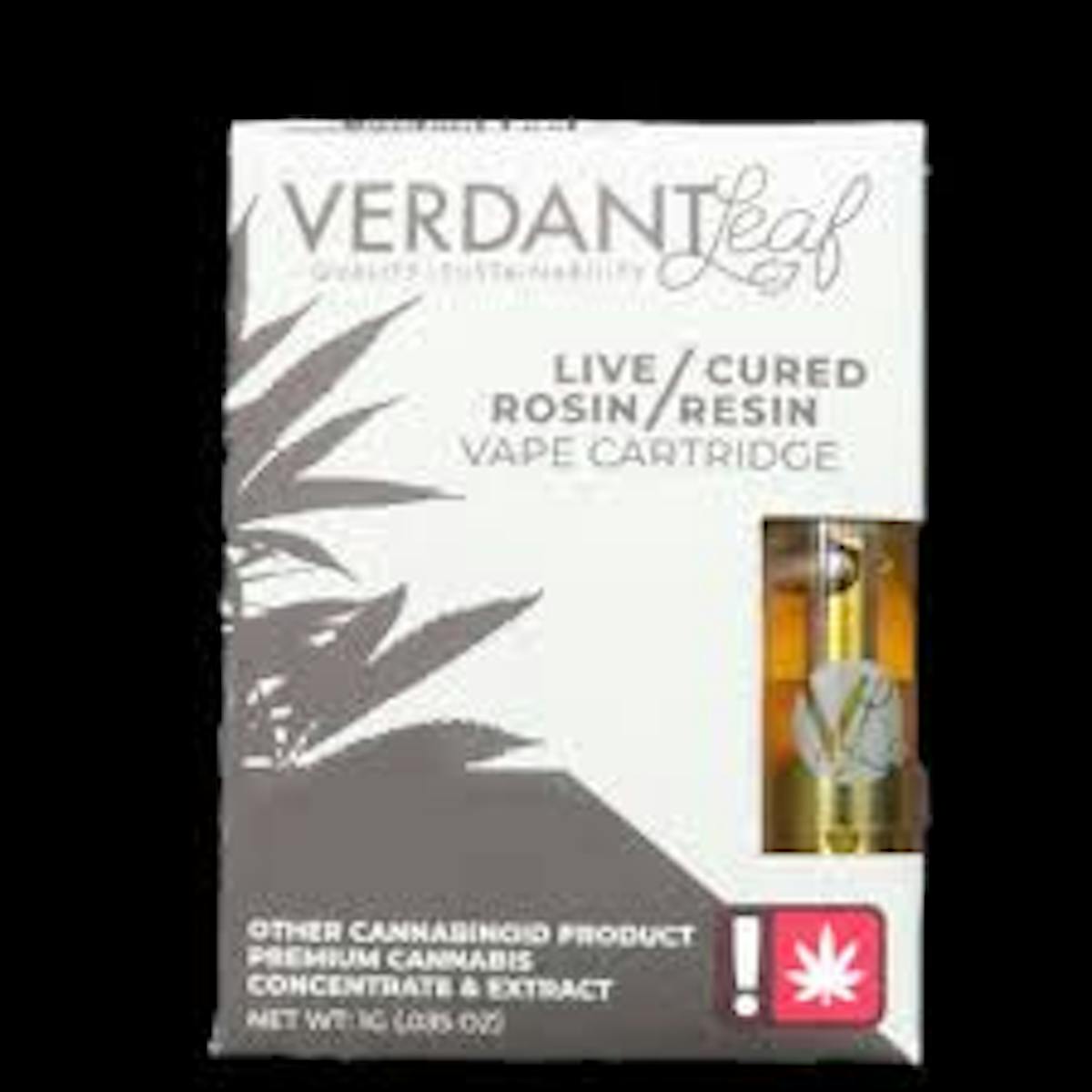 Photo of Vault 420 Live Rosin Cured Resin Cartridge (Verdant Leaf)