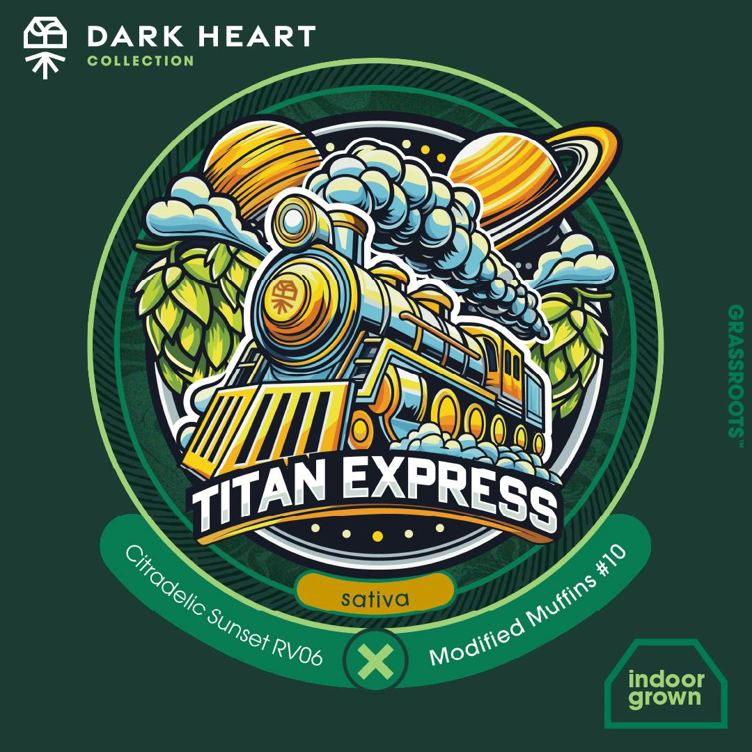 Product Titan Express (S) - Smalls | Grassroots Dark Heart Collection