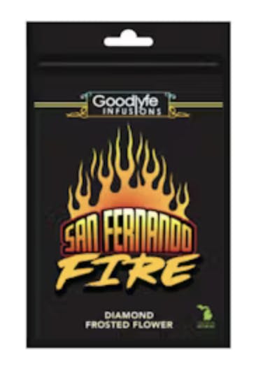 Product: Goodlyfe | Diamond Frosted Flower - 3.5g - San Fernando Fire
