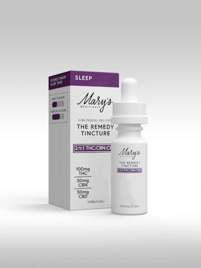 Mary's Medicinals - 2:1:1 THC:CBN:CBD Sublingual Tincture - Sleep