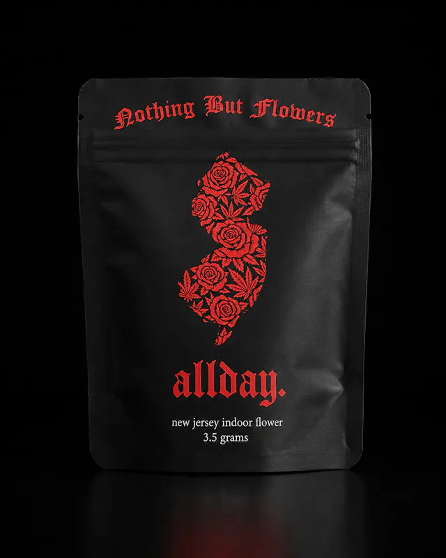 Allday Flower Blacktop Diesel 3.5g (indica, whole flower)