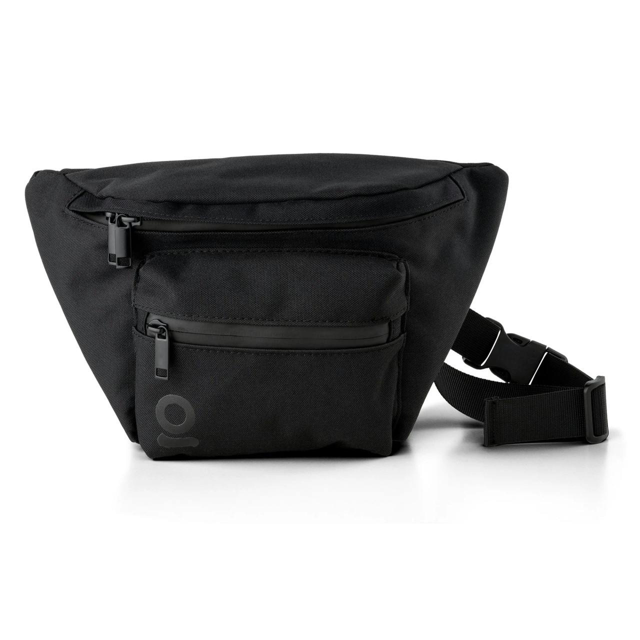Photo of ONGROK | Smell Proof Carbon Lined Fanny Pack/Travel Pouch | 8 x 7″ | Black