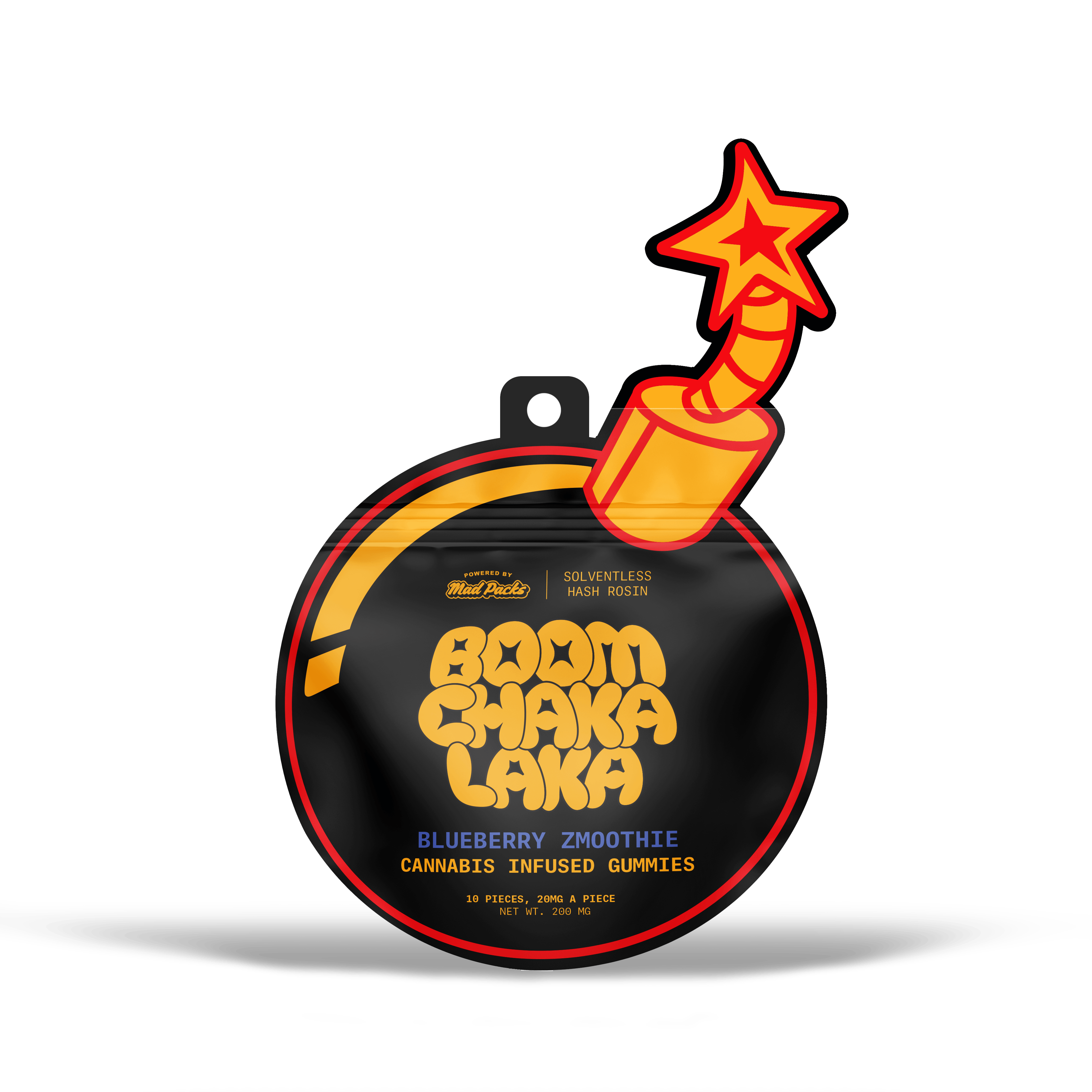 Boom Chaka Laka - 200mg Rosin Gummies - Watermelon Crush