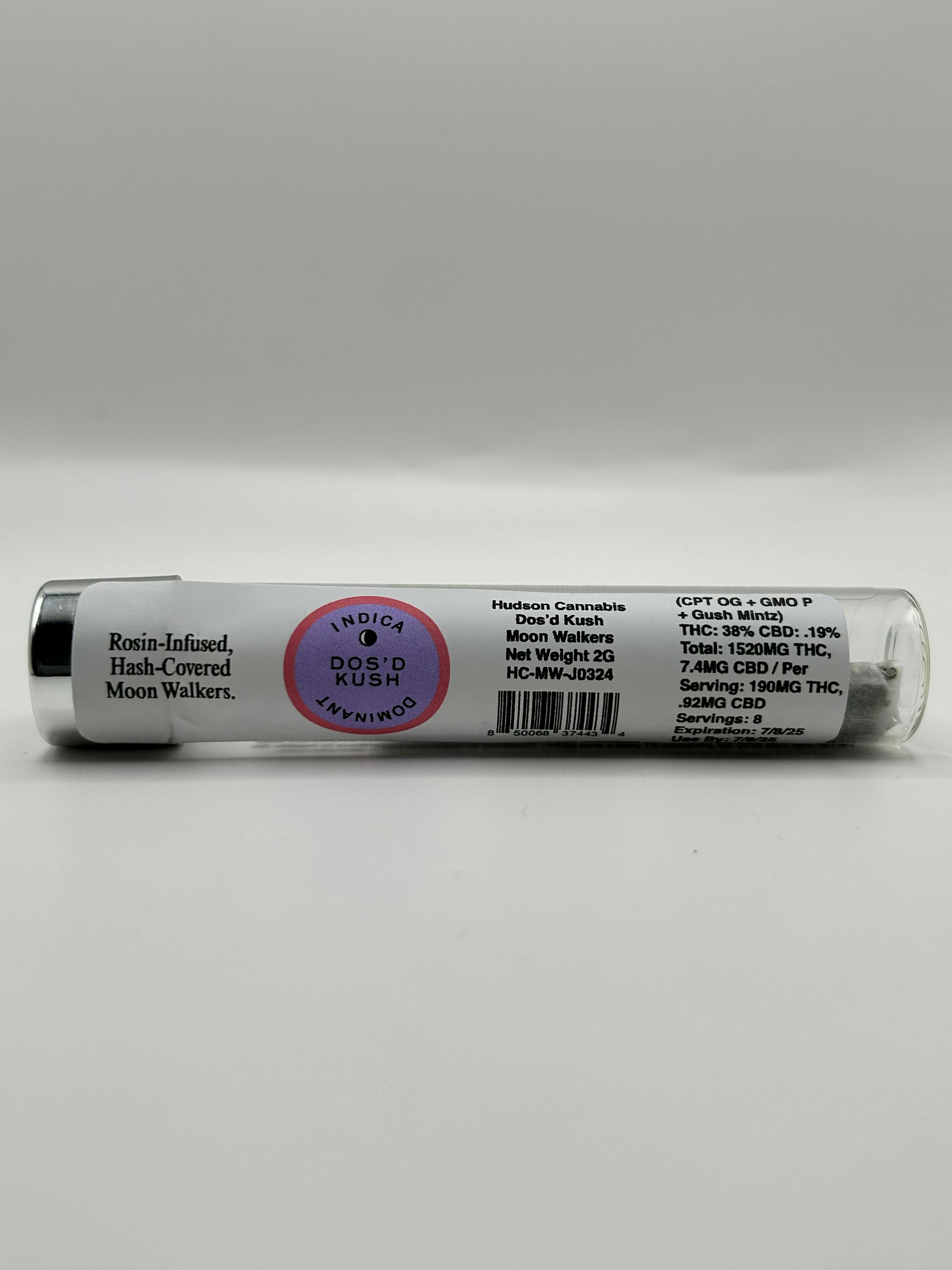 Photo of Hudson Cannabis – Dos’d Kush Infused Moon Walkers Pre-Rolls