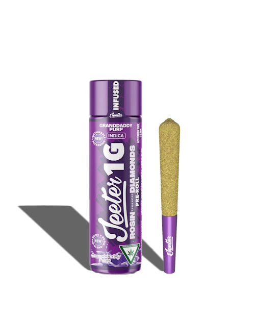 Jeeter - Quad Infused Preroll - Granddaddy Purp