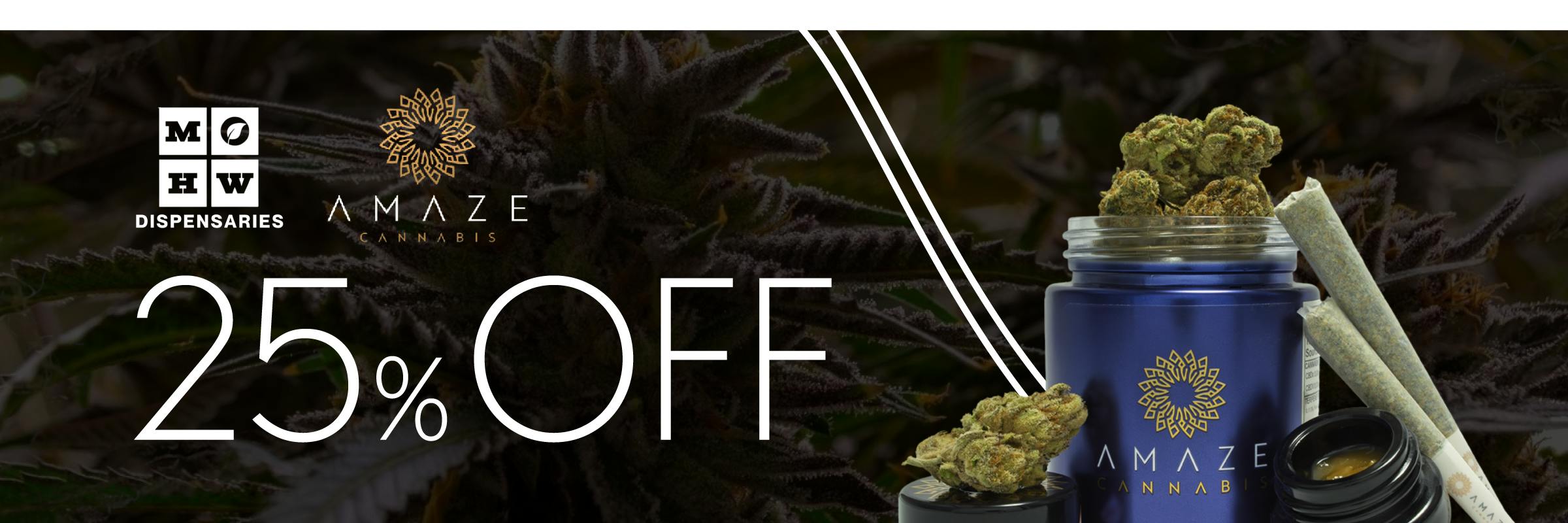25% off amaze