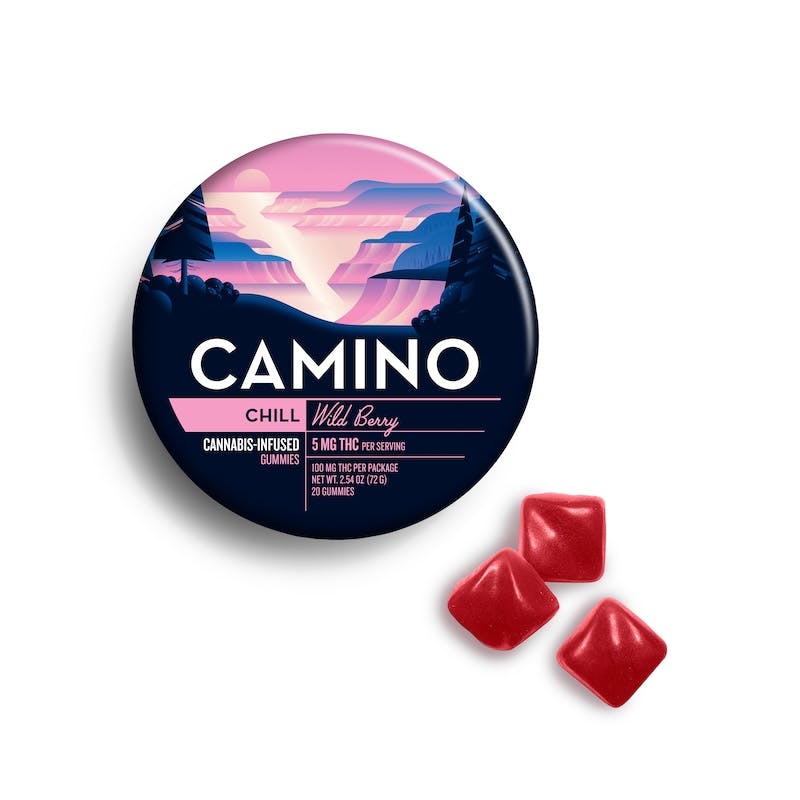 Product Camino - Wild Berry "Chill" Gummies (100mg 20pk)