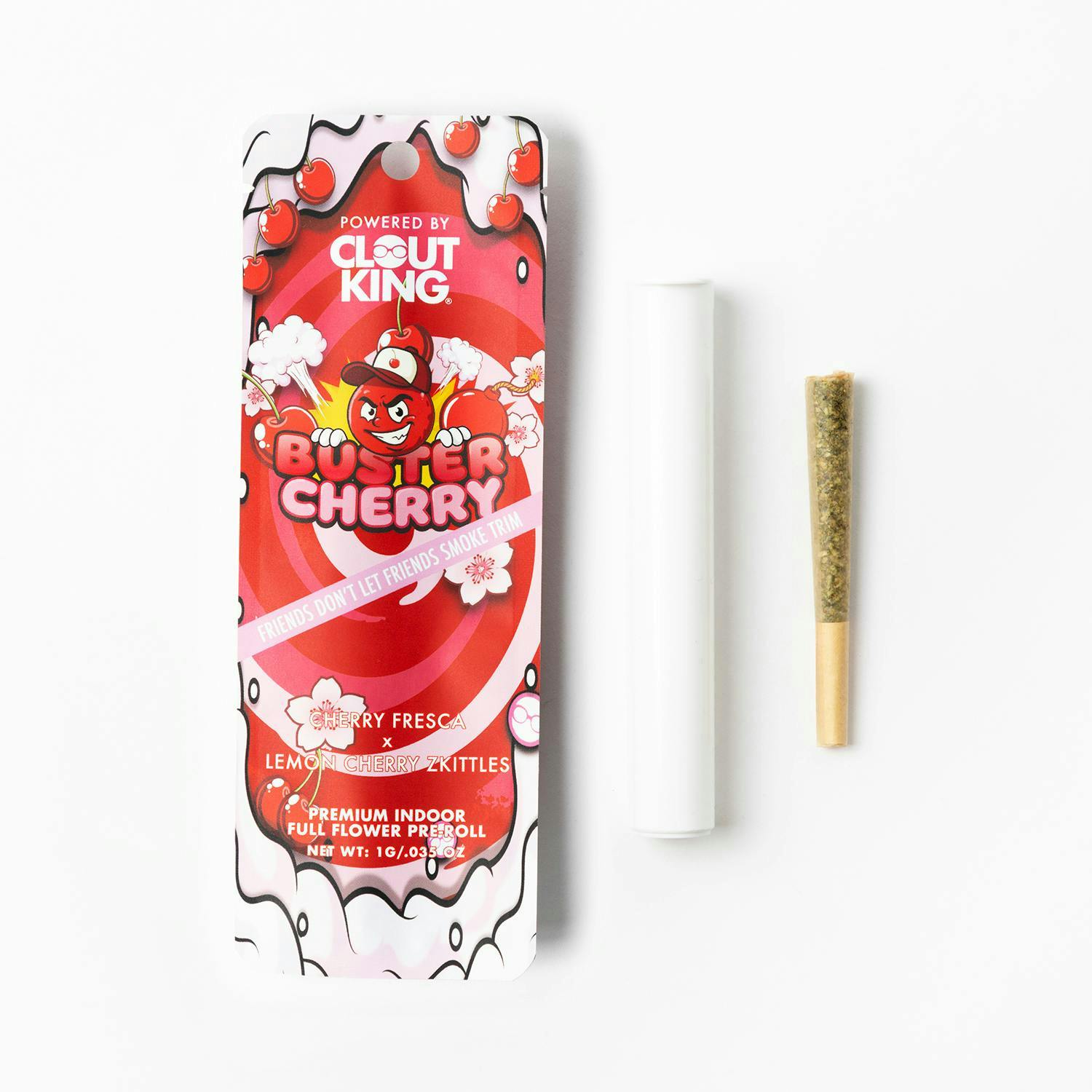 Clout King - 1g Preroll - Buster Cherry