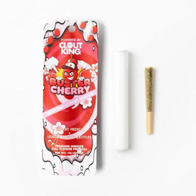 Clout King - 1g Preroll - Buster Cherry - PRE_ROLLS by Clout King at King of Budz