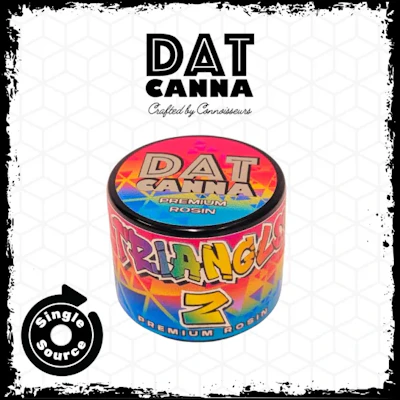 Dat Canna - 1g Rosin - Triangle Z - CONCENTRATES by Dat Canna at King of Budz