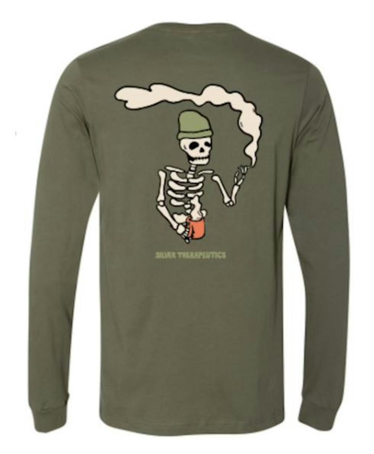Image of Extra Large | Long Sleeve Skeleton Shirt