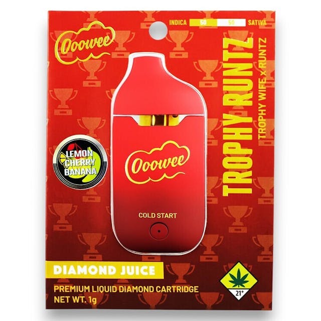 Ooowee - 1G L.D Disposable - Lemon Cherry Banana - Trophy Runtz - 1g
