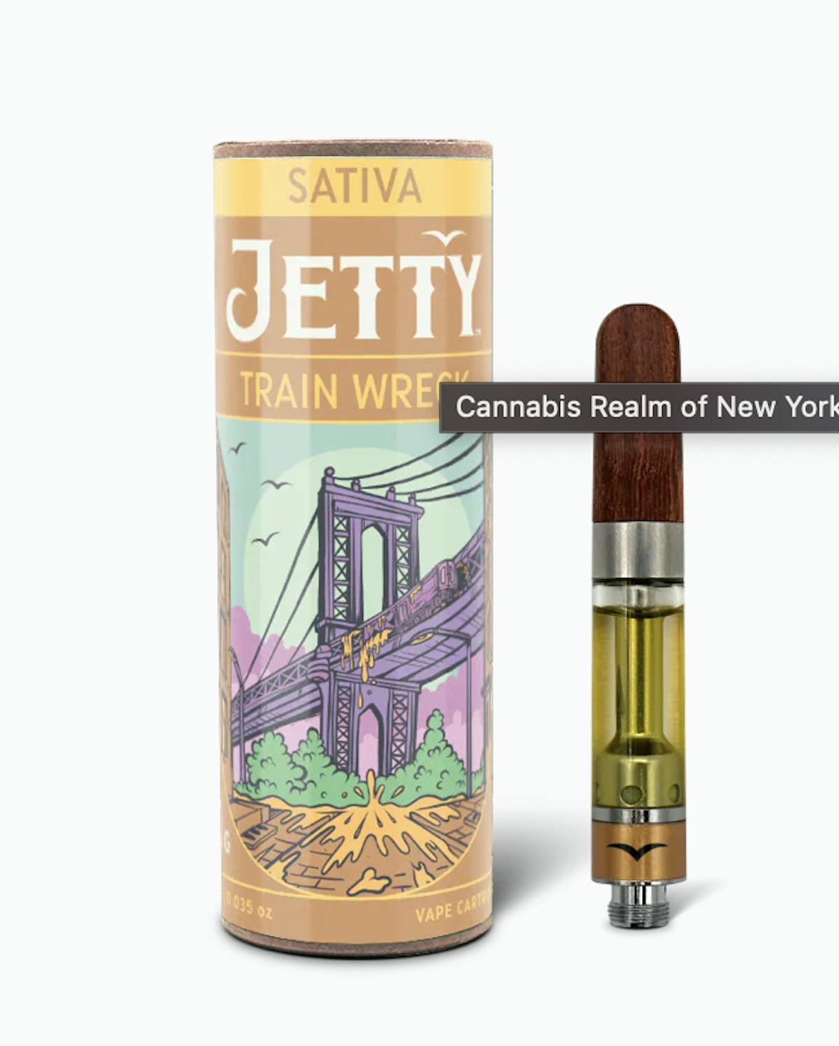 Photo of Jetty – Trainwreck Sativa Vape Cart