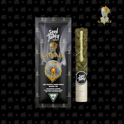 Seed Junky - 1.5g Hash Hole - Gas Face