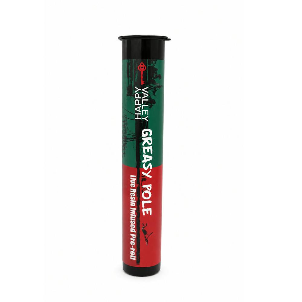 Happy Valley - Greasy Pole -  Live Resin Infused Pre-Roll 1.2g - Burger Jealousy