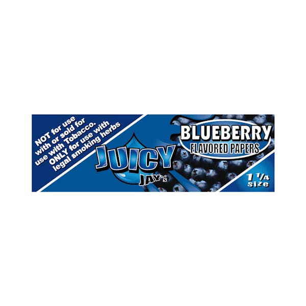 Juicy Jay's - Blueberry - 1 ¼" Rolling Papers