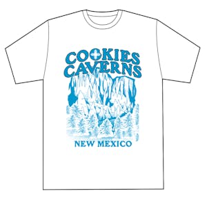 Cookies Local | Caverns White T-Shirt | 2X-Large