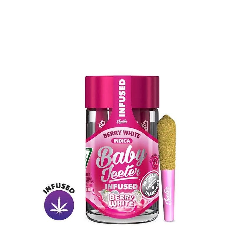 Baby Jeeter - Berry White Quad-Infused 5pk Pre-Rolls